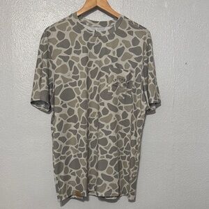 Southern String Hat Co Camo Performance Pocket Tee Short Sleeve Shirt Men’s New